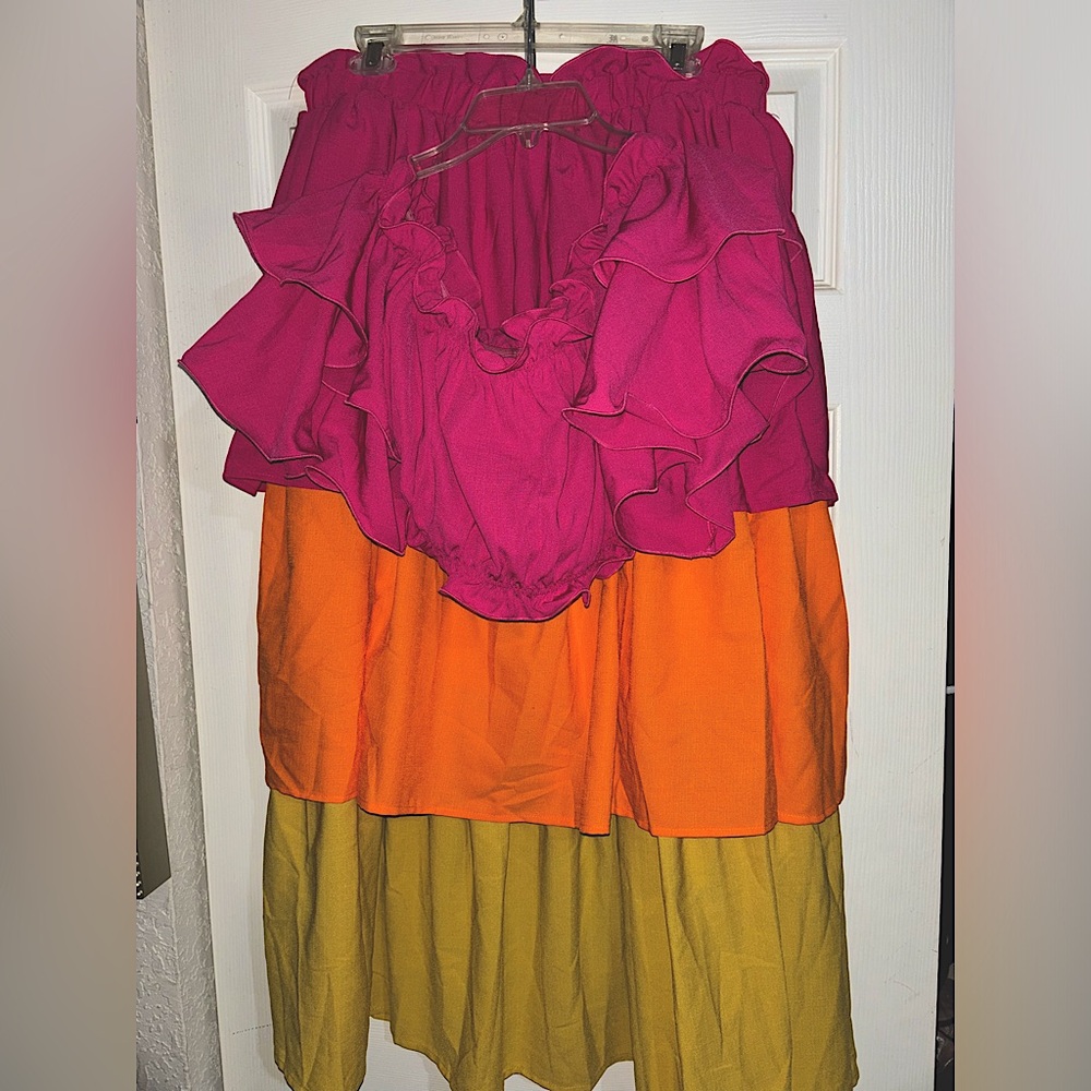 Tiered Skirt Set